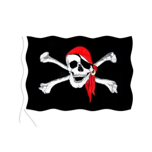 RAPPA - Vlajka pirátská 90x150 cm