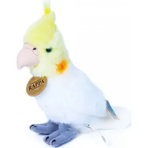 RAPPA Plyšový papoušek korela 18 cm, Eco-Friendly