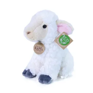 RAPPA Plyšová ovce 18 cm, Eco-Friendly