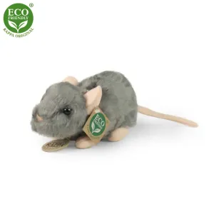 RAPPA - Plyšová myš 16 cm ECO-FRIENDLY