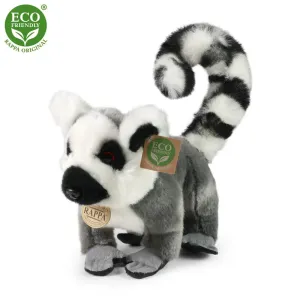 RAPPA - Plyšový lemur stojící 28 cm ECO-FRIENDLY