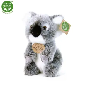 RAPPA Plyšový medvídek koala sedící 18 cm, Eco-Friendly