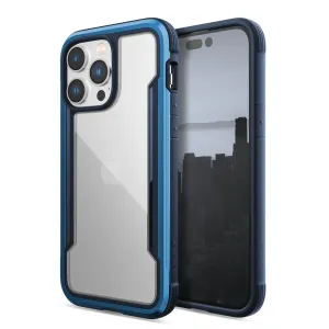 Raptic X-Doria Shield Case iPhone 14 Pro Max pancéřované modré pouzdro