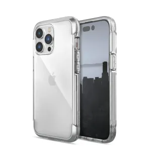Raptic X-Doria Air Case iPhone 14 Pro Max stříbrné pancéřované pouzdro