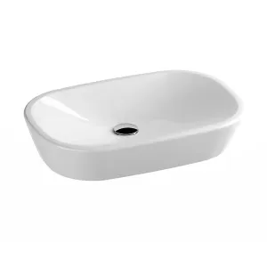 RAVAK Ceramic Umyvadlo na desku, 600x400 mm, bez přepadu, bílá XJX01160001
