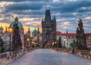 RAVENSBURGER - Praha: Procházka Po Karlově Mostě 1000 Dílků