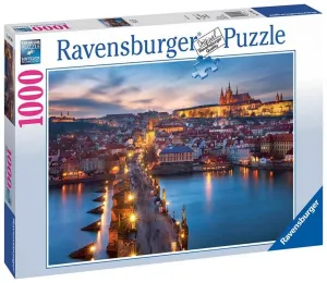 Ravensburger Puzzle Praha v noci 1000 dílků