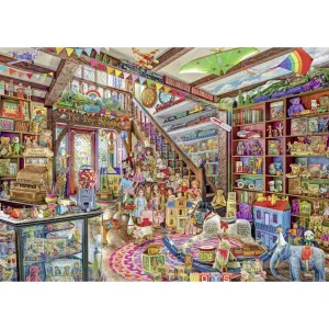 Ravensburger Puzzle 139835 Fantasy obchod s hračkami 1000 dílků