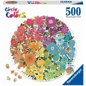 Ravensburger puzzle 171675 Květiny 500 dílků