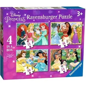Ravensburger 030798 Disney kouzelné princezny 4 v 1