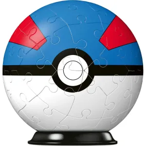 Ravensburger 3D puzzle 112654 puzzle-Ball Pokémon Motiv 2 - položka 54 dílků