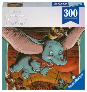 Ravensburger Puzzle 133703 Disney 100 Let: Dumbo 300 Dílků