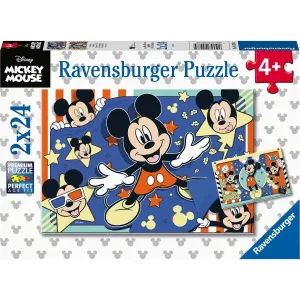 Ravensburger puzzle 055784 Disney Mickey Mouse 2x24 dílků