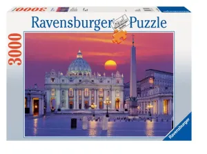 RAVENSBURGER-Katedrála svatého Petra - Řím 3000d - puzzle