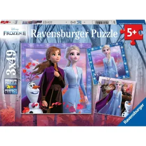 Ravensburger puzzle 050116 Disney Ledové království 2 3x49 dílků