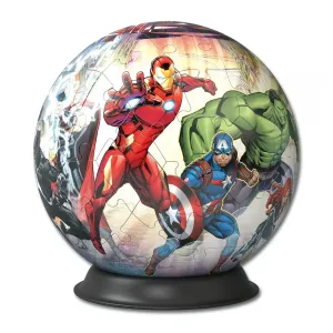 Ravensburger 3D puzzle 114962 Puzzle-Ball Marvel: Avengers 72 dílků