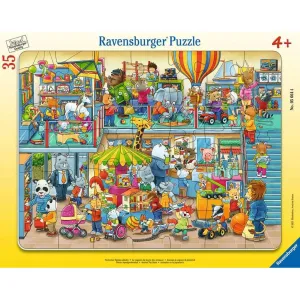 Ravensburger puzzle 056644 Zvířecí hračkářství 35 dílků