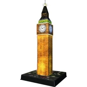 Ravensburger Puzzle Big Ben Noční Edice 3D, 216 dílků
