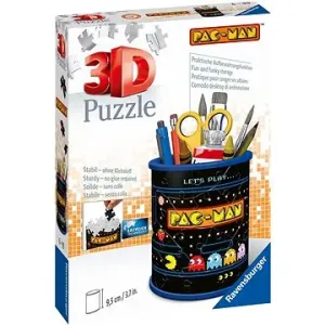 Ravensburger 3D puzzle 112760 Stojan na tužky Pac Man 54 dílků