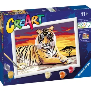 Ravensburger Kreativní a výtvarné hračky 201938 CreArt Majestátní tygr