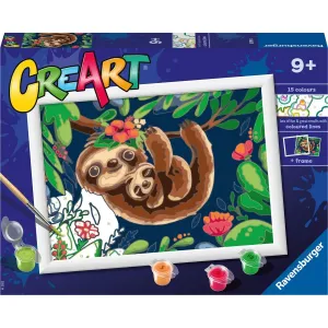 Ravensburger Kreativní a výtvarné hračky 201952 CreArt Roztomilí lenochodi