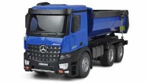 Amewi kamion Mercedes-Benz Arocs licence Dump Truck 2,4 GHz, RTR modrý 1:14
