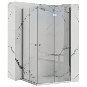 Sprchová kabina Rea Fold N2 transparentní, velikost 110x110 #5788349