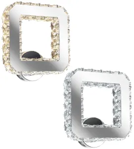 Rea Nástěnná svítidlo Crystal Sconce LED Square APP415-W APP416-W Teplá bílá 3000K OSW-65013