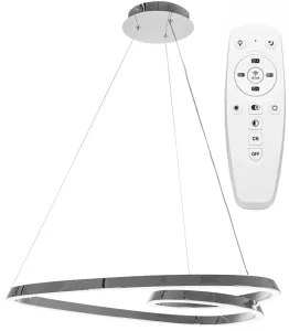 Rea LED závěsné stropní svítidlo + dálkové ovládání APP798-cp Chrome OSW-05503