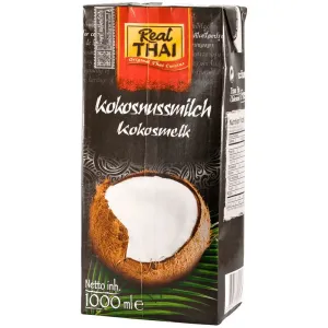 Kokosové mléko Real Thai 1000 ml