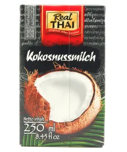 Kokosové mléko Real Thai 250 ml