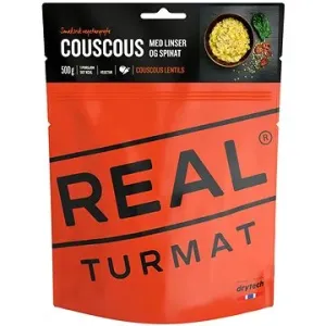 REAL TURMAT Couscous with lentils and spinach  (vegan) 500 g