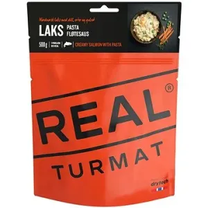 REAL TURMAT Losos s těstovinami v krémové omáčce 500 g