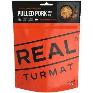 REAL TURMAT Trhané vepřové maso s rýží 500 g