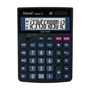 REBELL - Kalkulačka stolní RE-PANTHER 12 BX