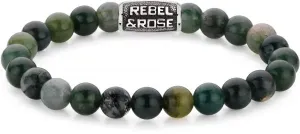 Rebel&Rose Korálkový náramek The Secret Garden RR-80098-V 19 cm - L