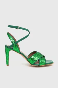 Sandály Red Valentino zelená barva, 2Q2S0H80JPE #4307471