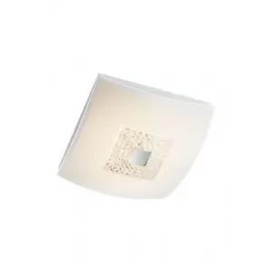 REDO Smarter 05-837 GLASER přisazené stropní LED svítidlo