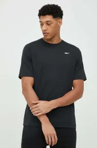 Tréninkové tričko Reebok černá barva