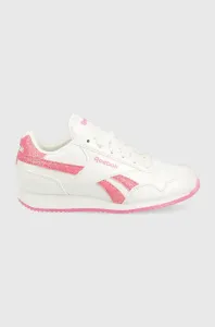 Dětské sneakers boty Reebok Classic ROYAL CL JOG bílá barva #4860404