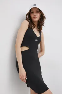 Šaty Reebok Classic H46805 černá barva, mini, přiléhavá #2898620