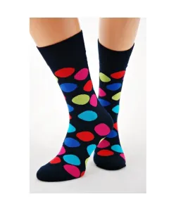 Regina Socks Bamboo 7141 pánské ponožky, 43-46, Modrá-červená #2327978
