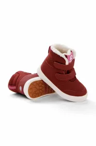 Dětské zimní boty Reima vínová barva