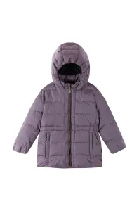 Dětská péřová bunda Reima fialová barva