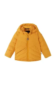 Dětská péřová bunda Reima Kupponen žlutá barva