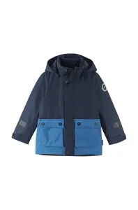 Dětská zimní bunda Reima Luhanka tmavomodrá barva