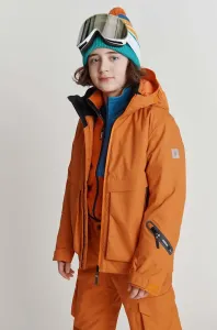 Dětská zimní bunda Reima Tirro oranžová barva