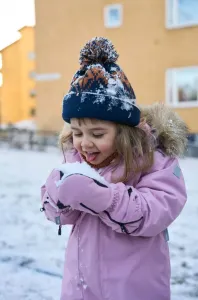 Dětská zimní kombinéza Reima Gotland růžová barva