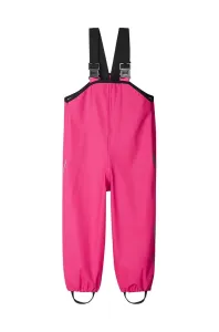 Dětské kalhoty do deště Reima růžová barva #4821355