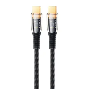 Kabel Remax Explore USB-C na USB-C, RC-C062, 1,2 m, 100 W, (černý)